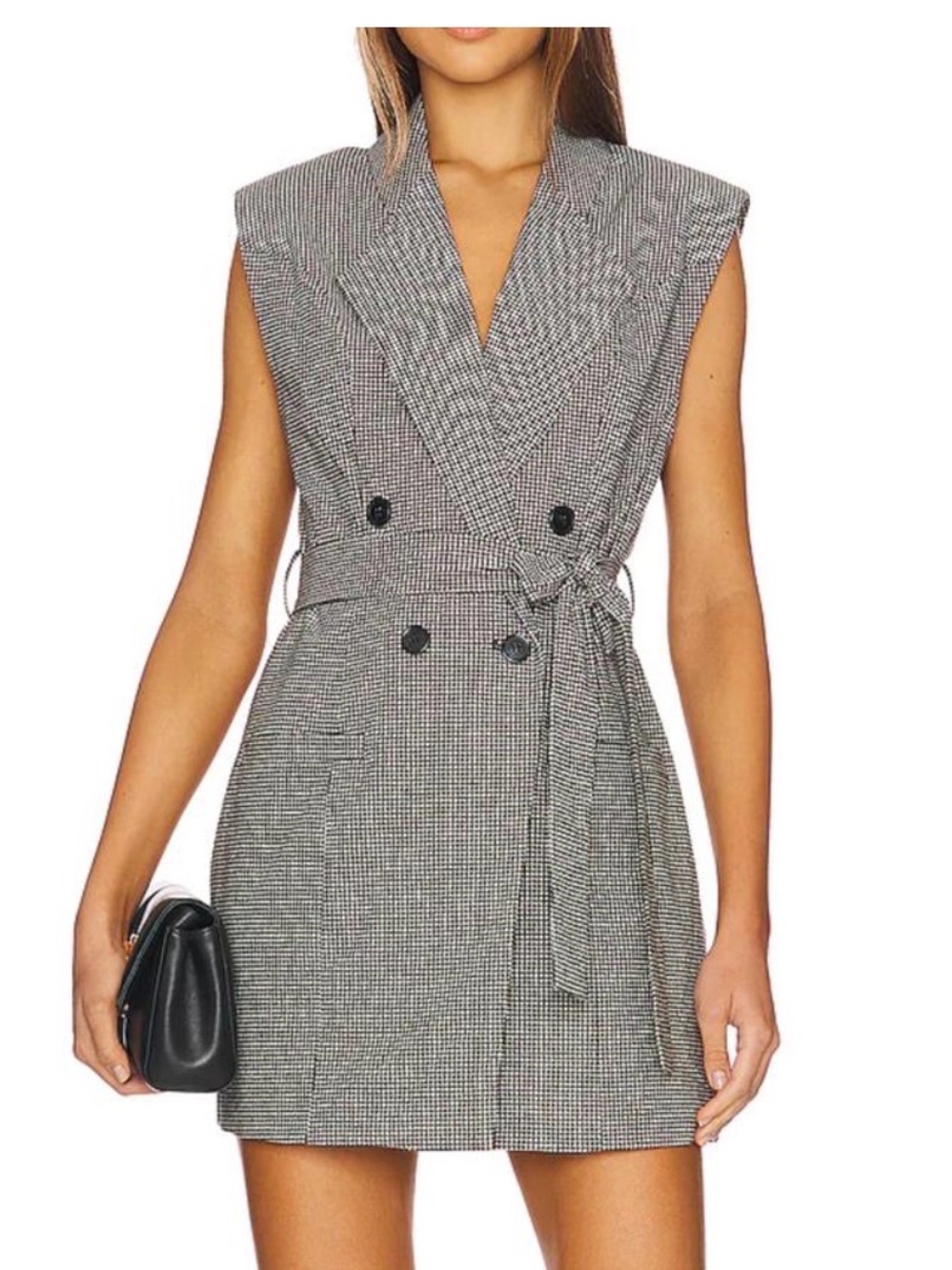NWT MINKPINK Plaid Blazer dress